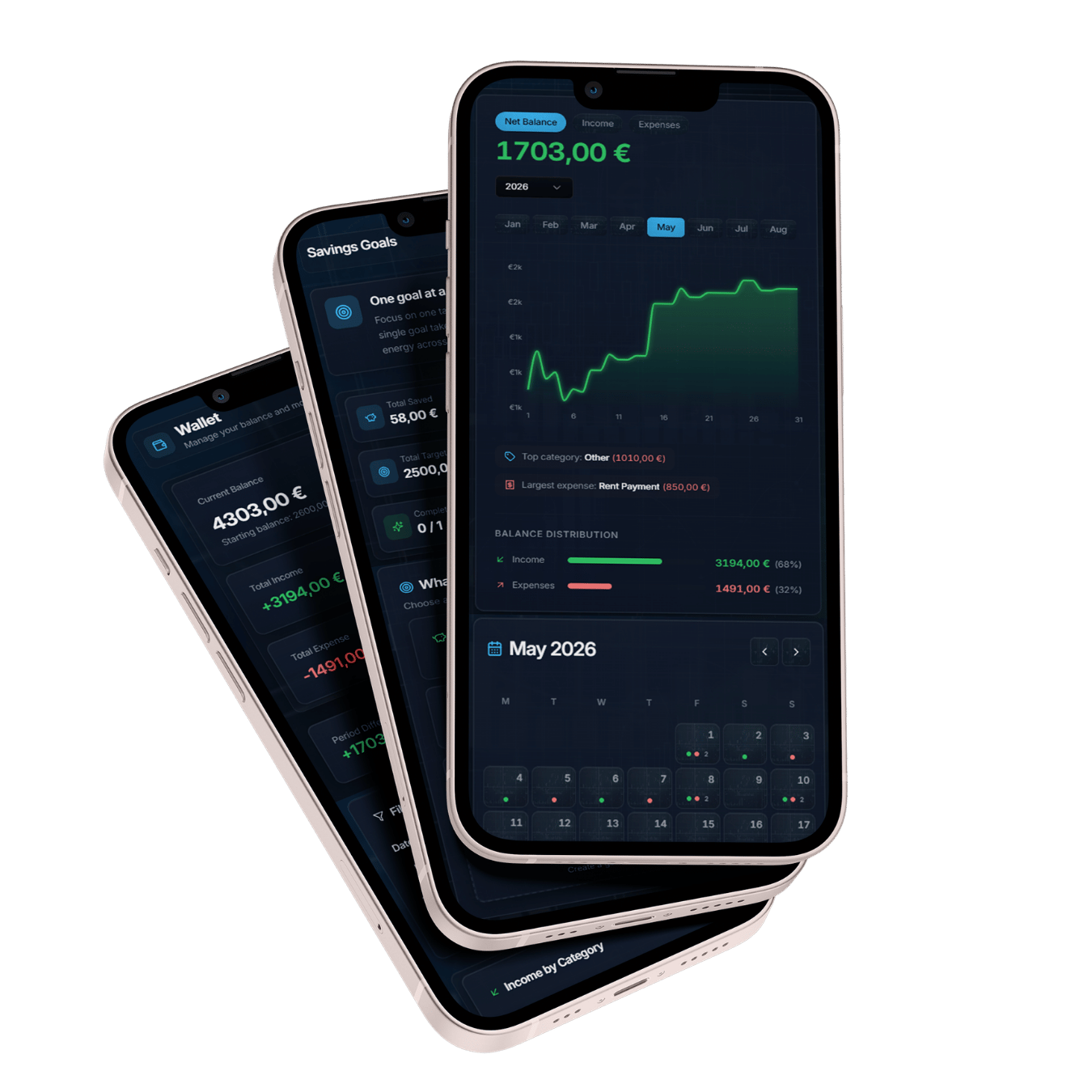 FinTrack Personal Finance App